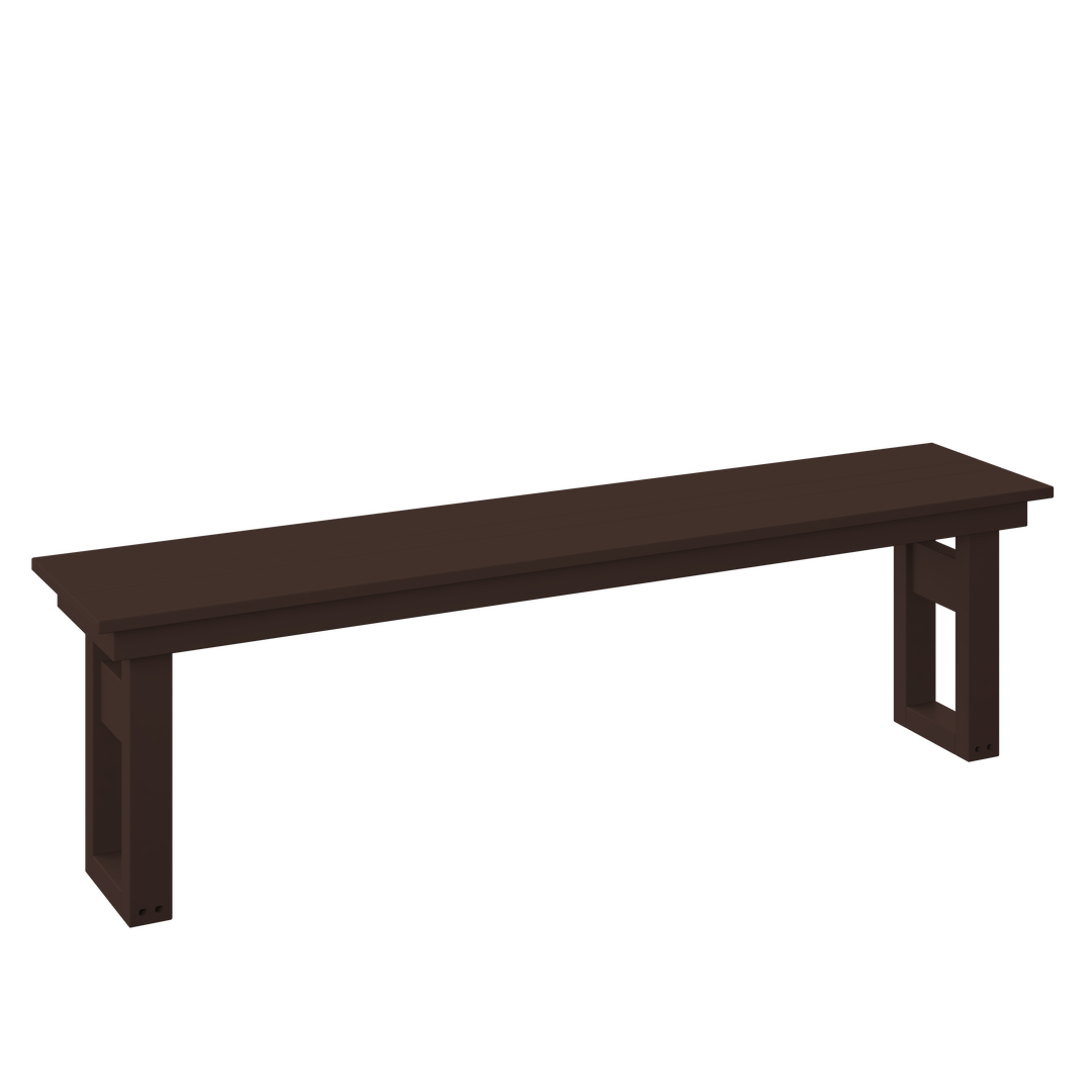 P130-R Modern 64_ Dining Bench