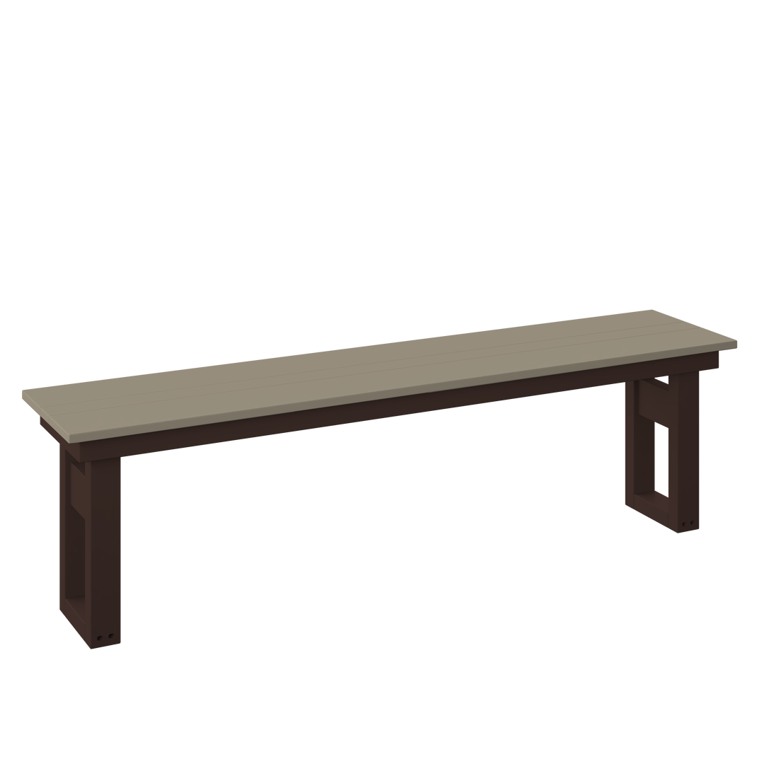 P130-R Modern 64_ Dining Bench