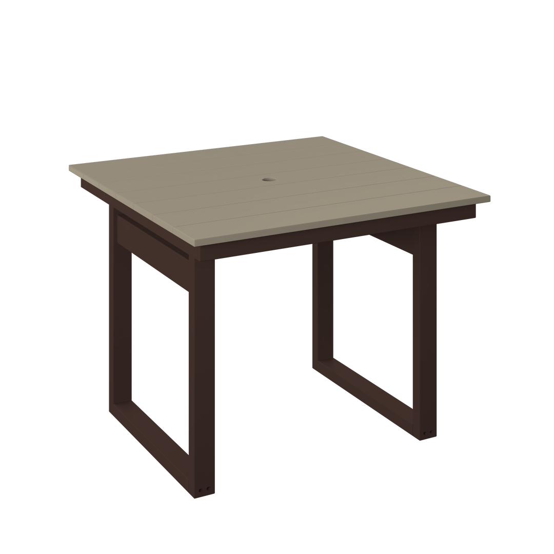 P131-R Modern 38_ Square Table