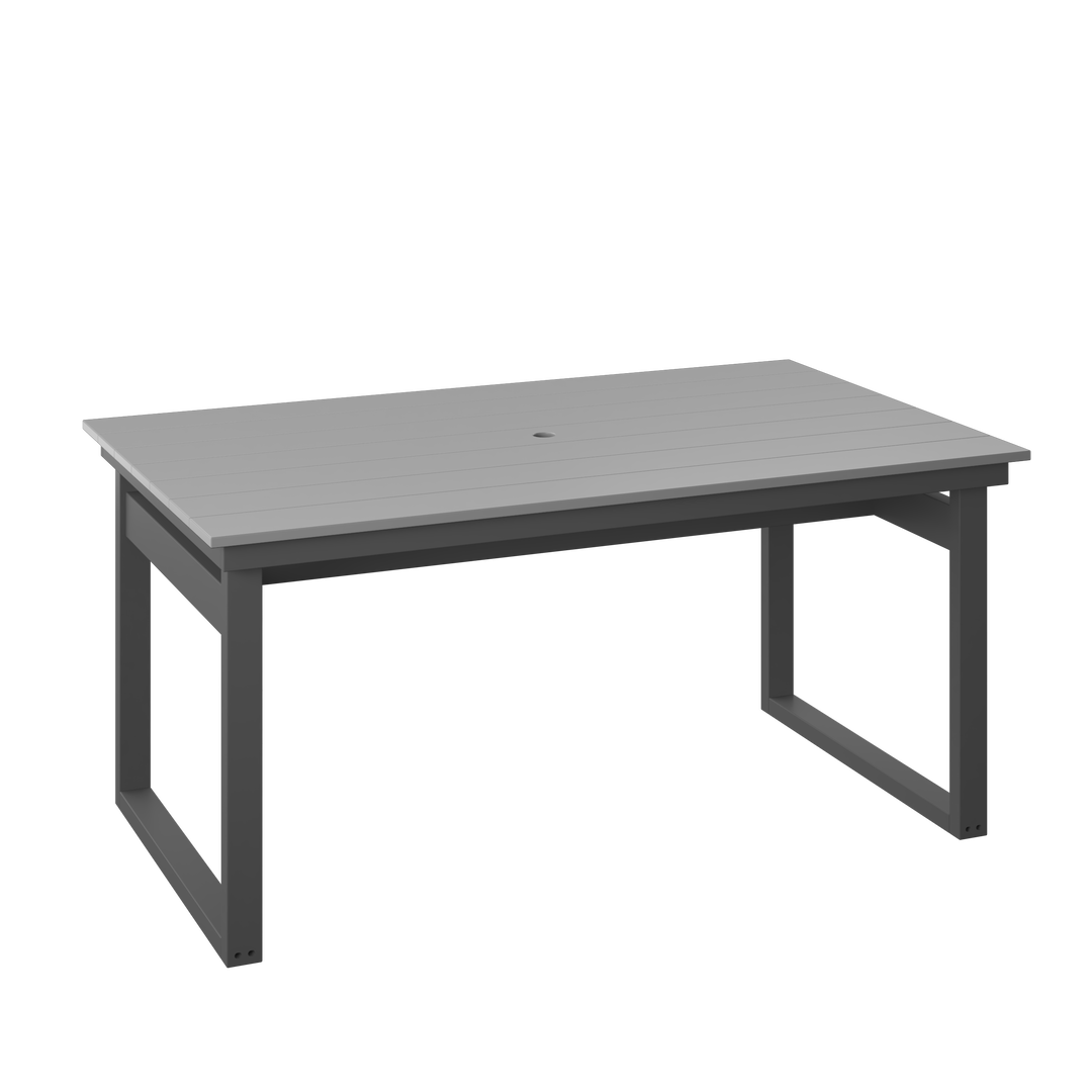 P132-R Modern 38_ x 64_ Square Table