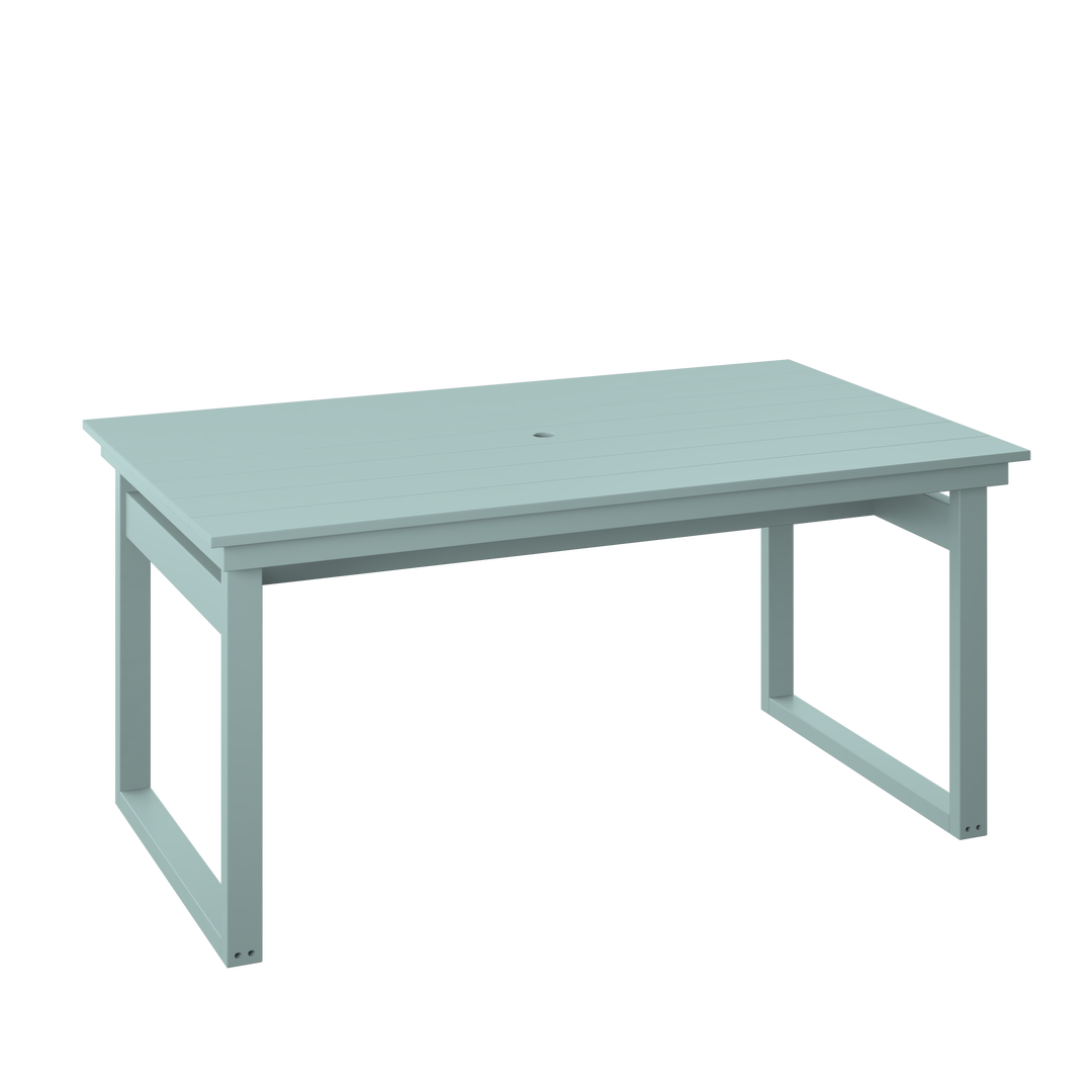 P132-R Modern 38_ x 64_ Square Table