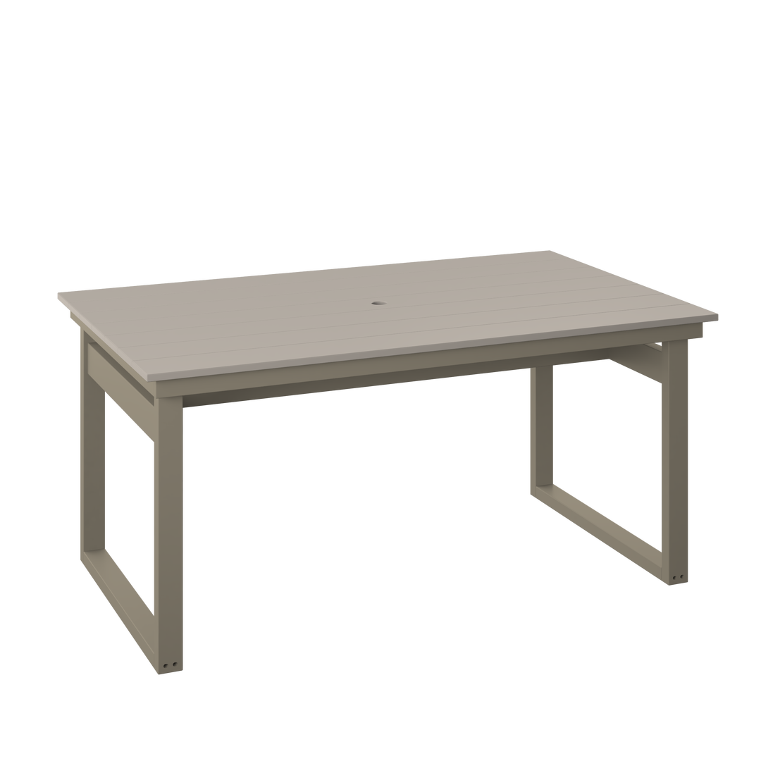 P132-R Modern 38_ x 64_ Square Table