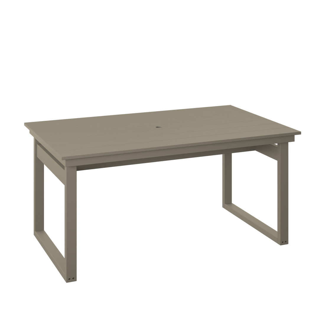 P132-R Modern 38_ x 64_ Square Table