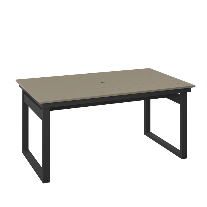 P132-R Modern 38_ x 64_ Square Table